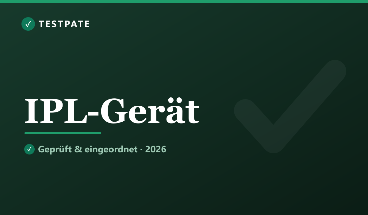 IPL-Gerät: Vergleich & Kaufberatung