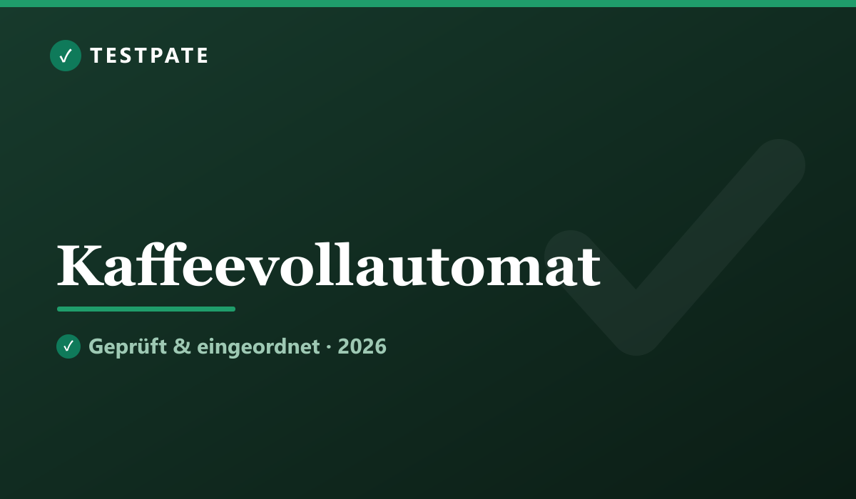 Kaffeevollautomat: Vergleich & Kaufberatung