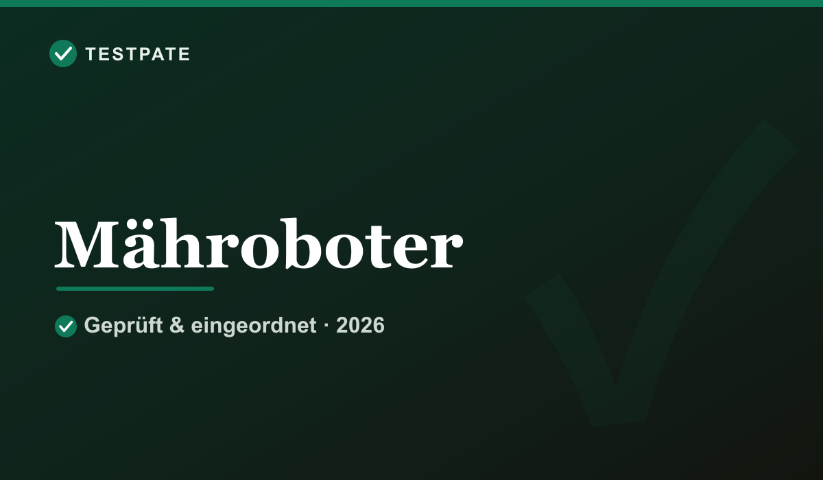 Mähroboter: Vergleich & Kaufberatung