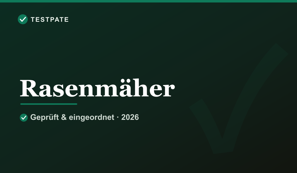 Rasenmäher: Vergleich & Kaufberatung